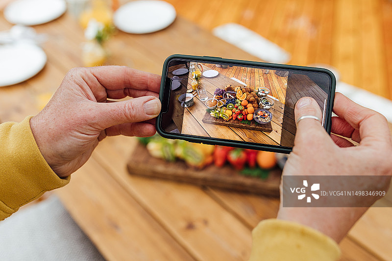 拍摄食物照片图片素材