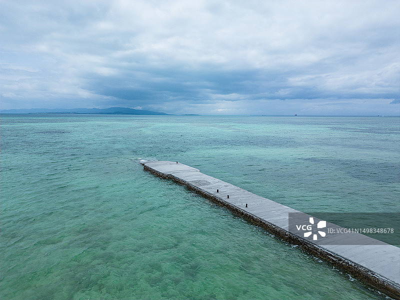 竹富岛西码头，中国日本图片素材