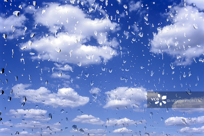 雨滴插画图片素材