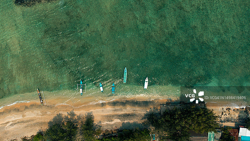 海湾中的船只图片素材