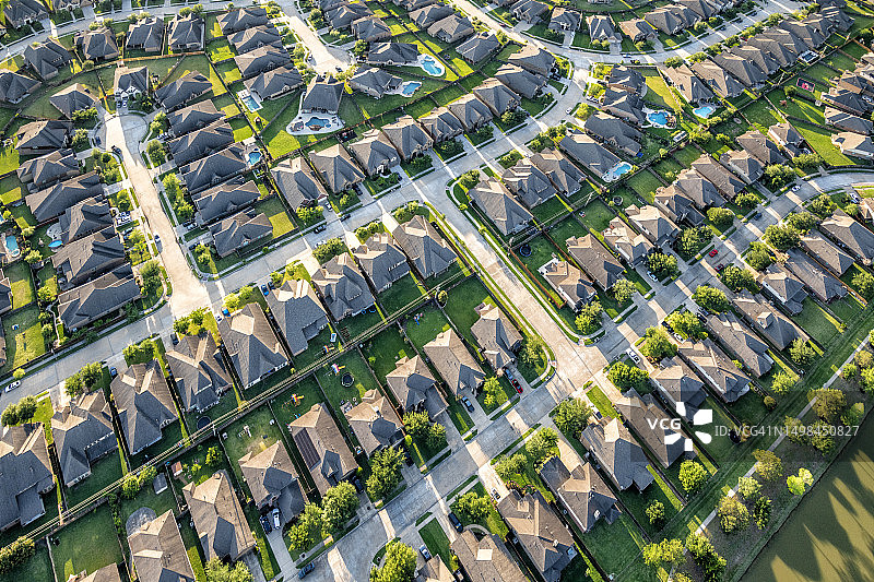 休斯顿郊区住宅开发项目图片素材