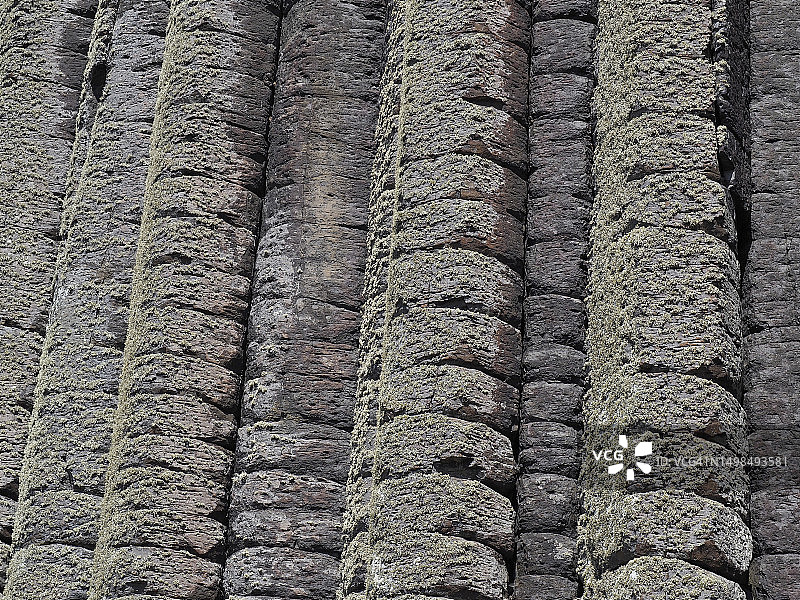 北爱尔兰巨人堤道细节图片素材