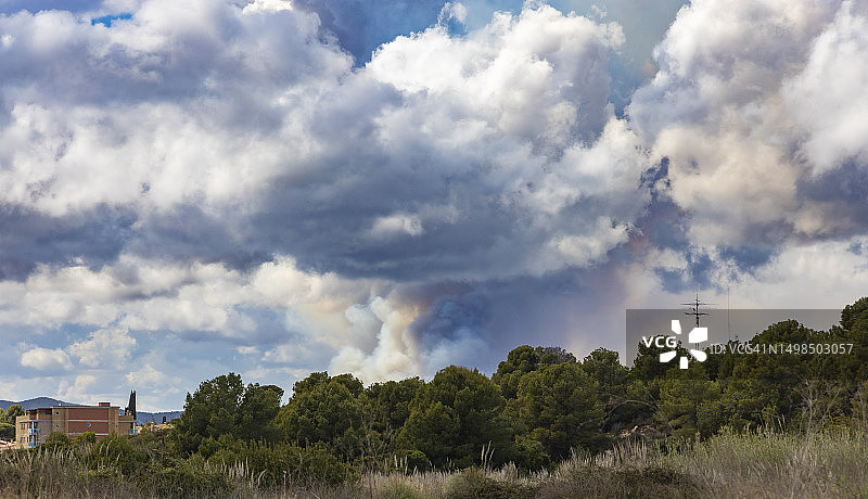 森林大火图片素材