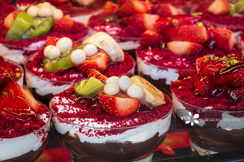 甜点特写图片素材