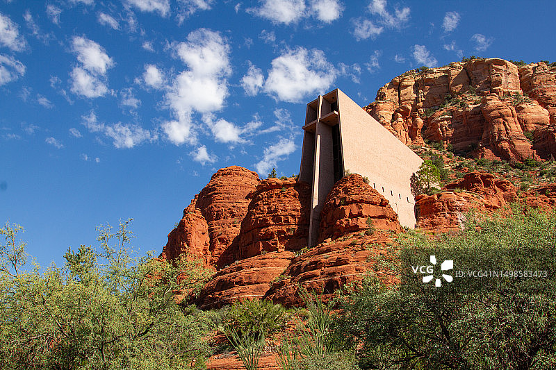 亚利桑那州塞多纳圣十字教堂图片素材