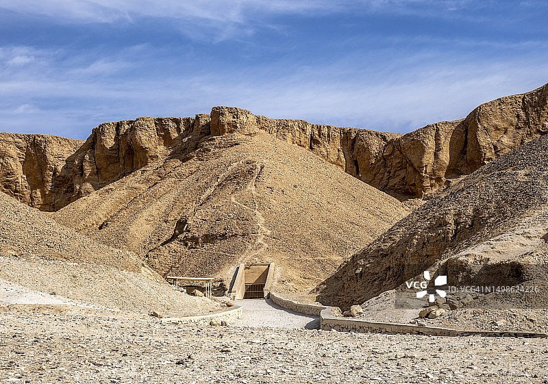 埃及帝王谷拉美西斯四世墓图片素材