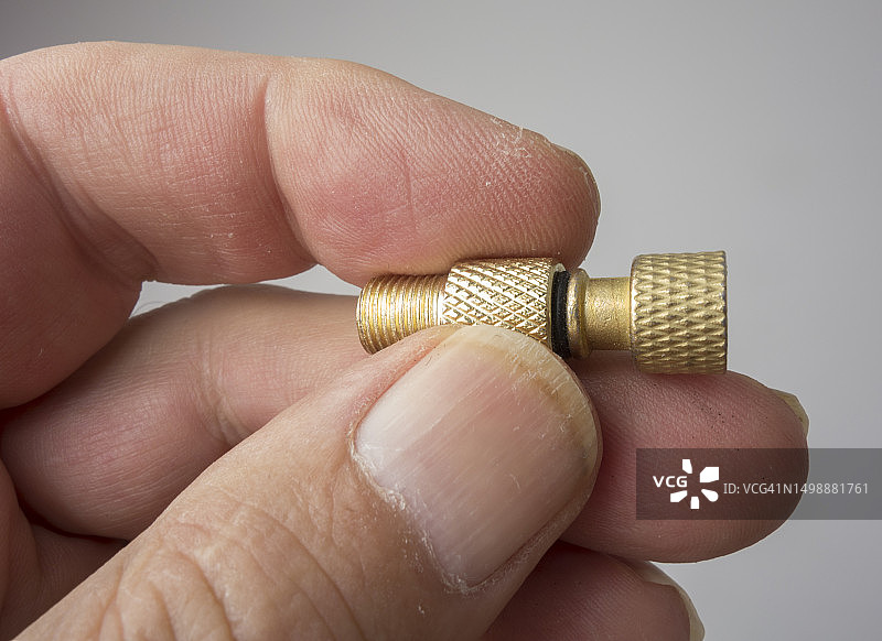 自行车气门适配器图片素材