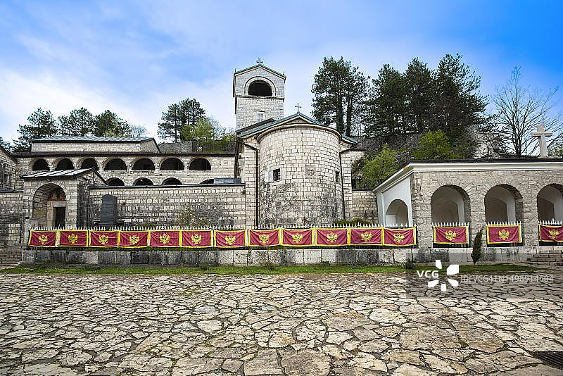黑山采蒂涅修道院图片素材