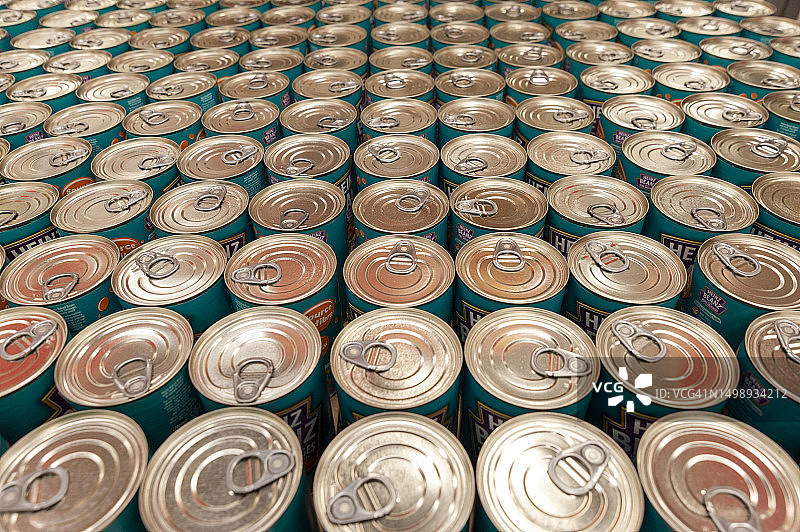 食品罐头图片素材