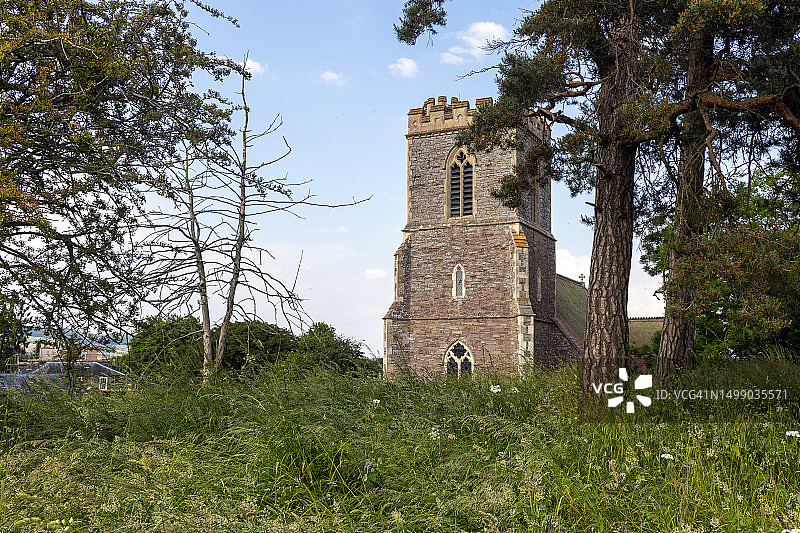 英国赫里福德郡阿罗河畔斯坦顿图片素材