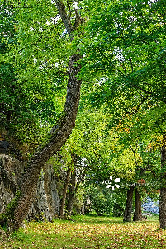 芬兰，芬兰堡公园图片素材