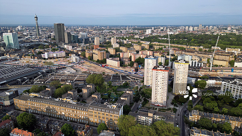莫宁顿新月和尤斯顿图片素材