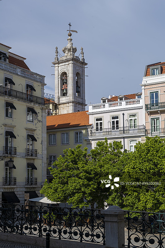 葡萄牙里斯本希亚多区图片素材
