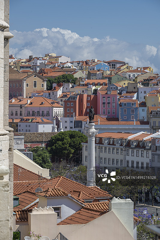 葡萄牙里斯本罗西奥广场图片素材