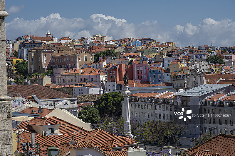 葡萄牙里斯本罗西奥广场图片素材