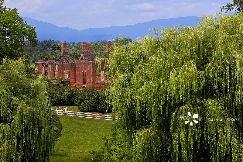 种植园宅邸遗址图片素材