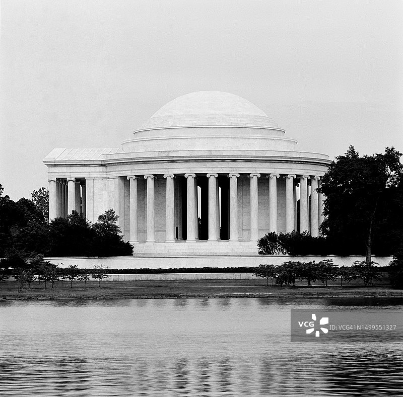 华盛顿特区的托马斯·杰斐逊纪念堂图片素材