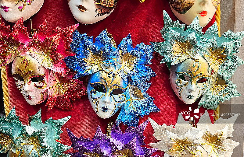 罗马威尼斯面具图片素材