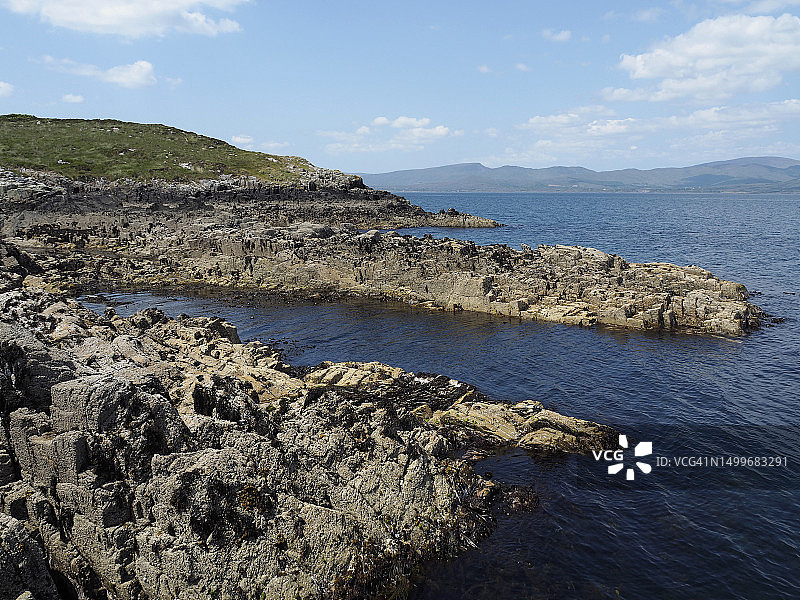普林环线岩石海岸线风光图片素材