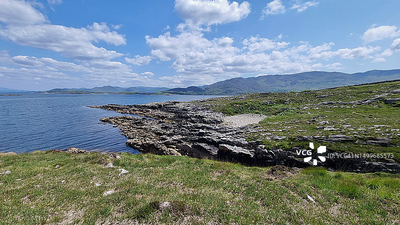 普林环线岩石海岸线风光图片素材