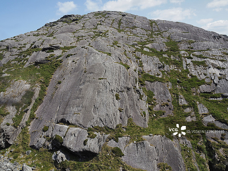 爱尔兰克里郡和科克郡边界的希利山口图片素材