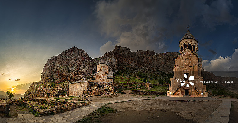 亚美尼亚瓦约茨佐尔省阿雷尼附近的诺拉万克修道院图片素材