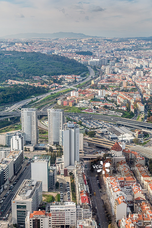 里斯本航拍图片素材
