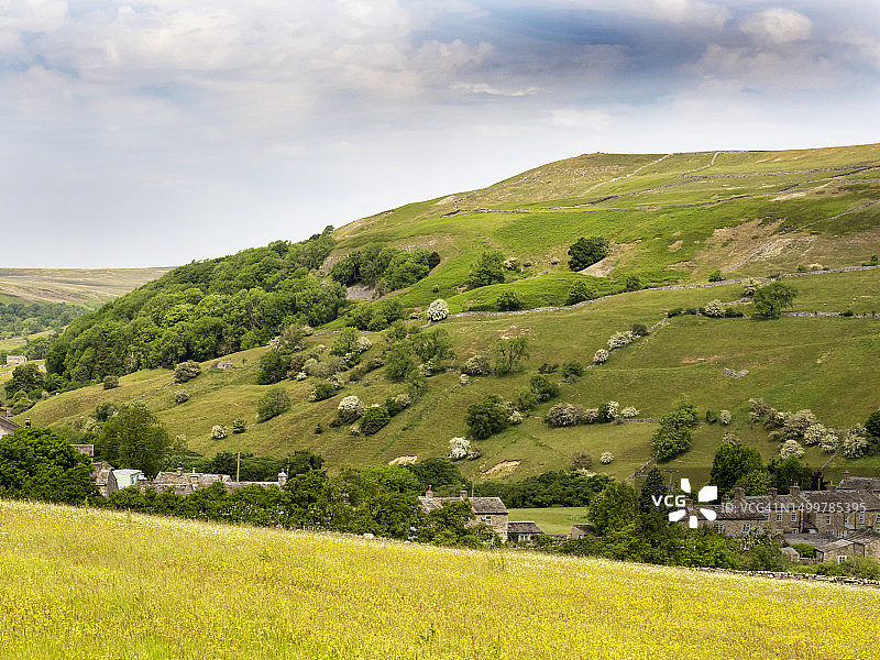 英国约克郡的朗斯韦特图片素材