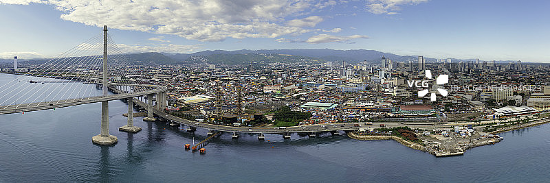 宿务市鸟瞰图图片素材