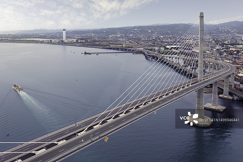 宿务科尔多瓦海峡连接高速公路图片素材