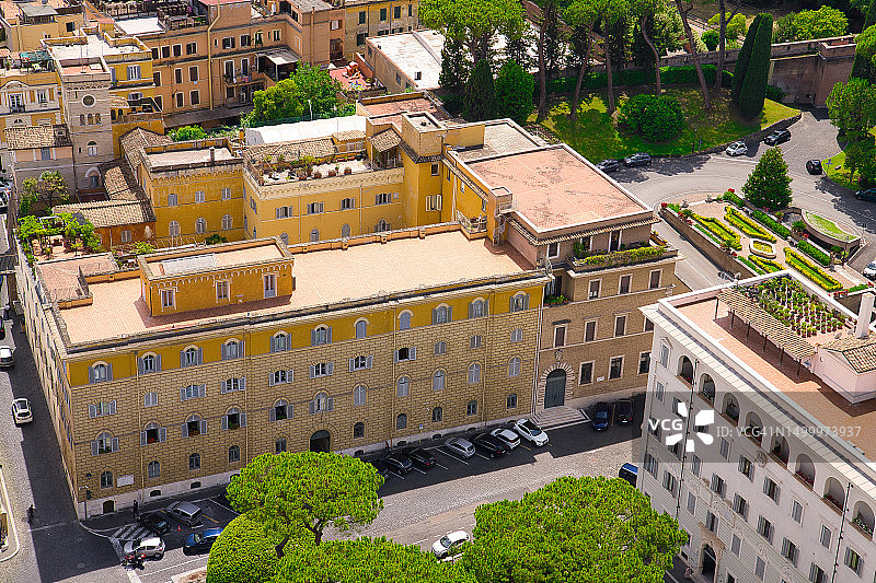 圣卡洛斯宫鸟瞰图图片素材