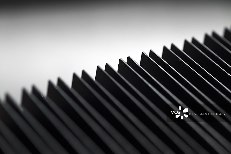 铝制CPU/GPU散热器/抽象铝制散热器图片素材