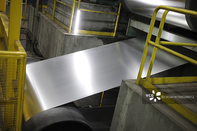 铣床上的铝图片素材