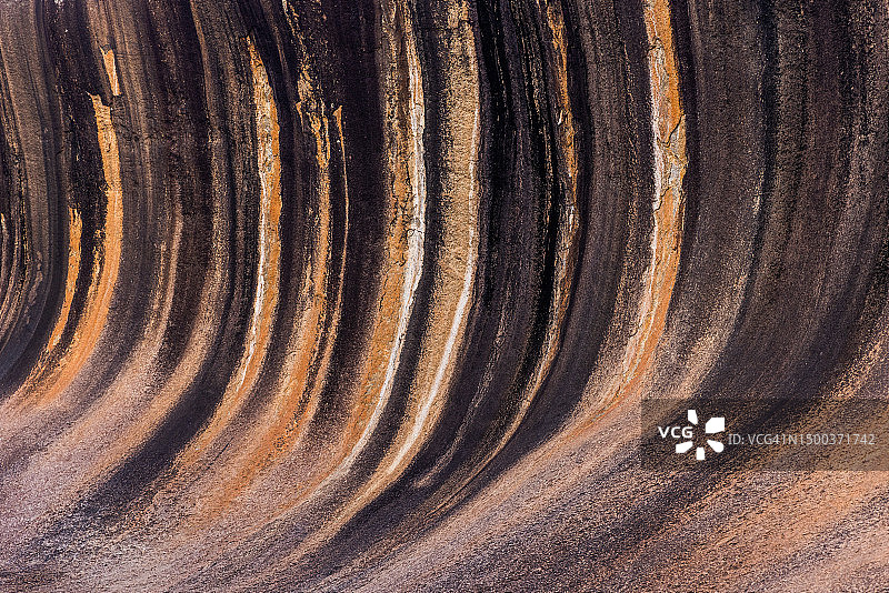 澳大利亚西澳大利亚州海登波浪岩抽象照片图片素材