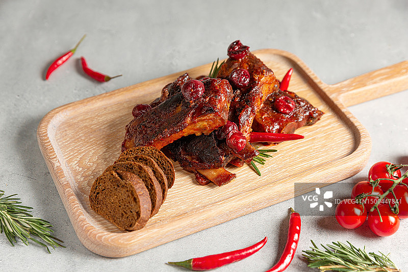烤牛肉排图片素材