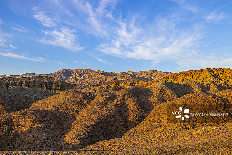 安沙-博雷戈沙漠州立公园的荒地图片素材