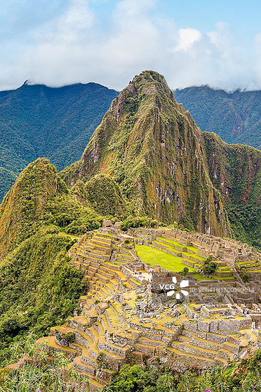 秘鲁的马丘比丘图片素材