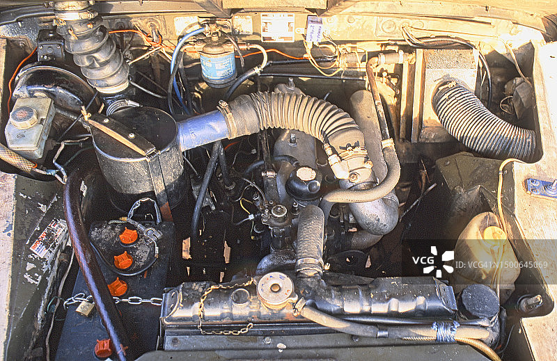 自制柴油发动机图片素材