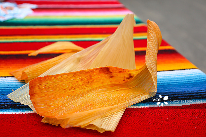 玉米皮粽子图片素材