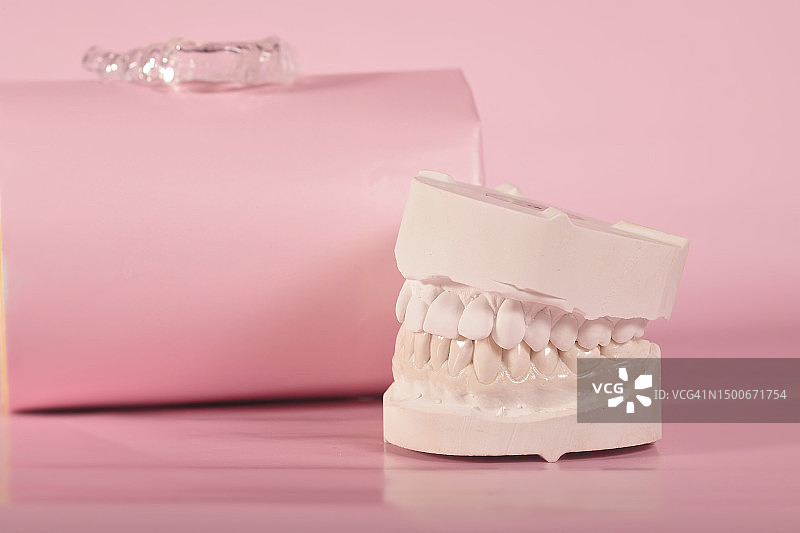 夜间磨牙防护牙 splint图片素材