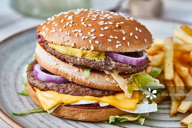 美味汉堡图片素材