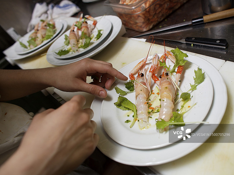 威尼斯的餐厅图片素材