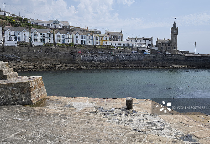 康沃尔郡波斯利文港图片素材