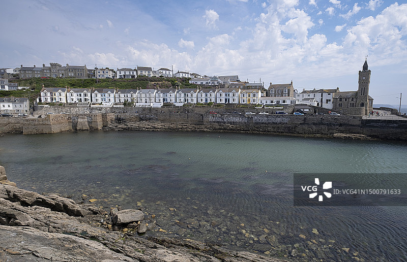康沃尔郡波斯利文港图片素材