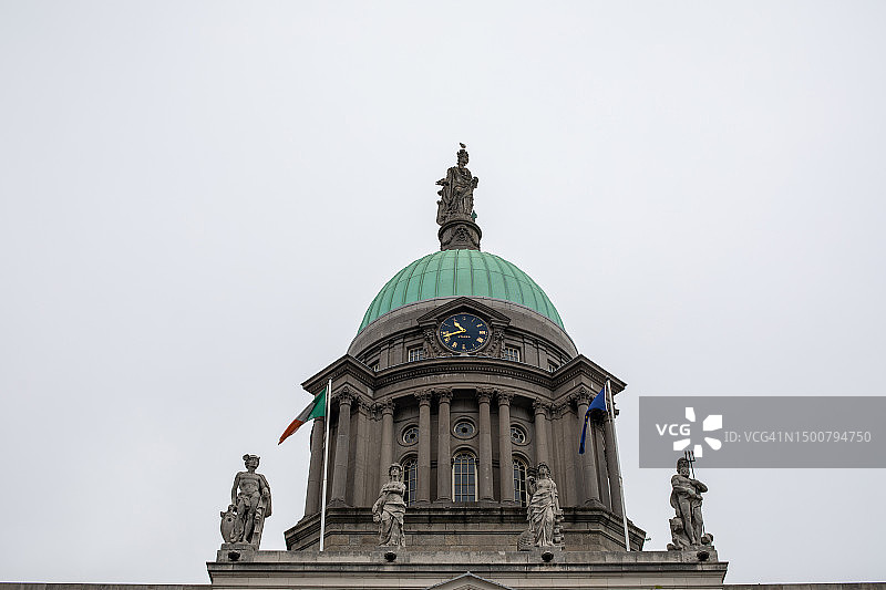都柏林四法院图片素材