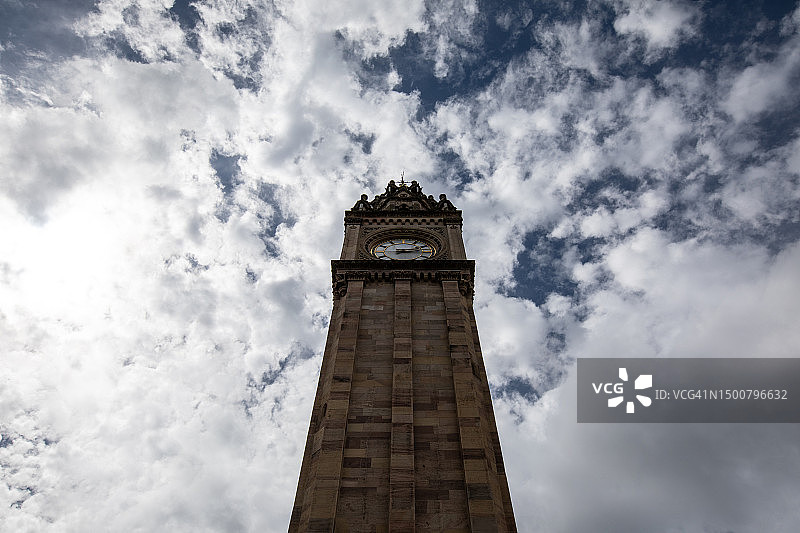 贝尔法斯特市阿尔伯特纪念钟图片素材