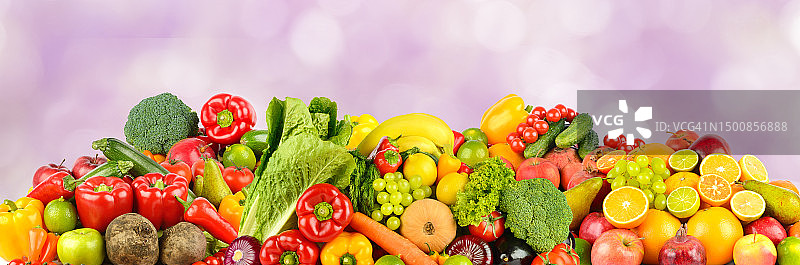 健康蔬菜水果全景图图片素材