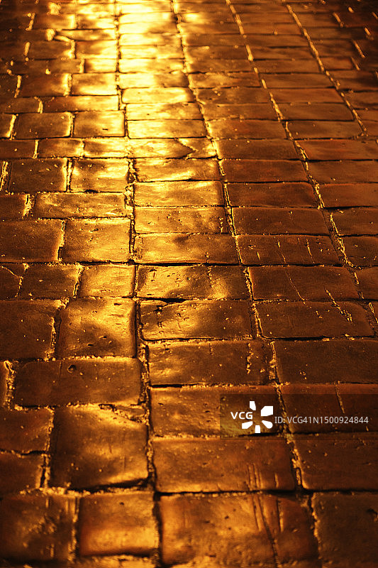 金色瓷砖地板图片素材