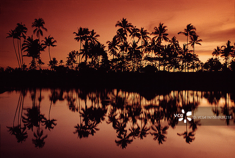 努沙杜瓦的日落图片素材