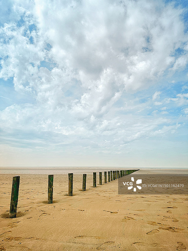 布里恩海滩，萨默塞特图片素材